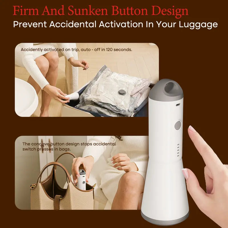 Carry-on Vacuum Compression Bags Set with Wireless Pump, 15 PCS