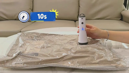 Carry-on Vacuum Compression Bags Set with Wireless Pump, 15 PCS